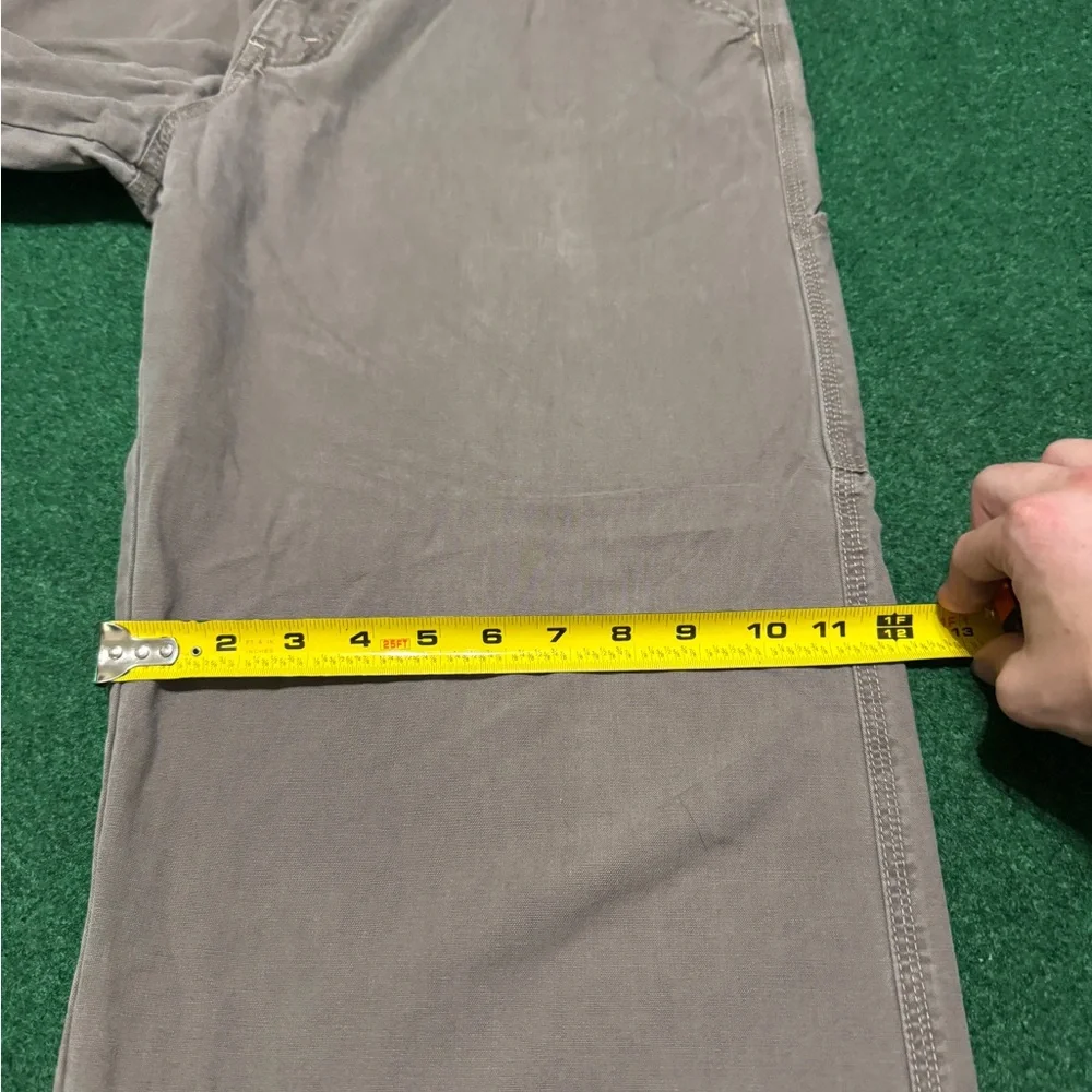 Vintage 90s Silvertab Levi’s Carpenter Baggy Wide Leg 36x30 Gray Skater Pants